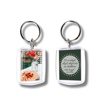 Sleutelhanger Er is altijd